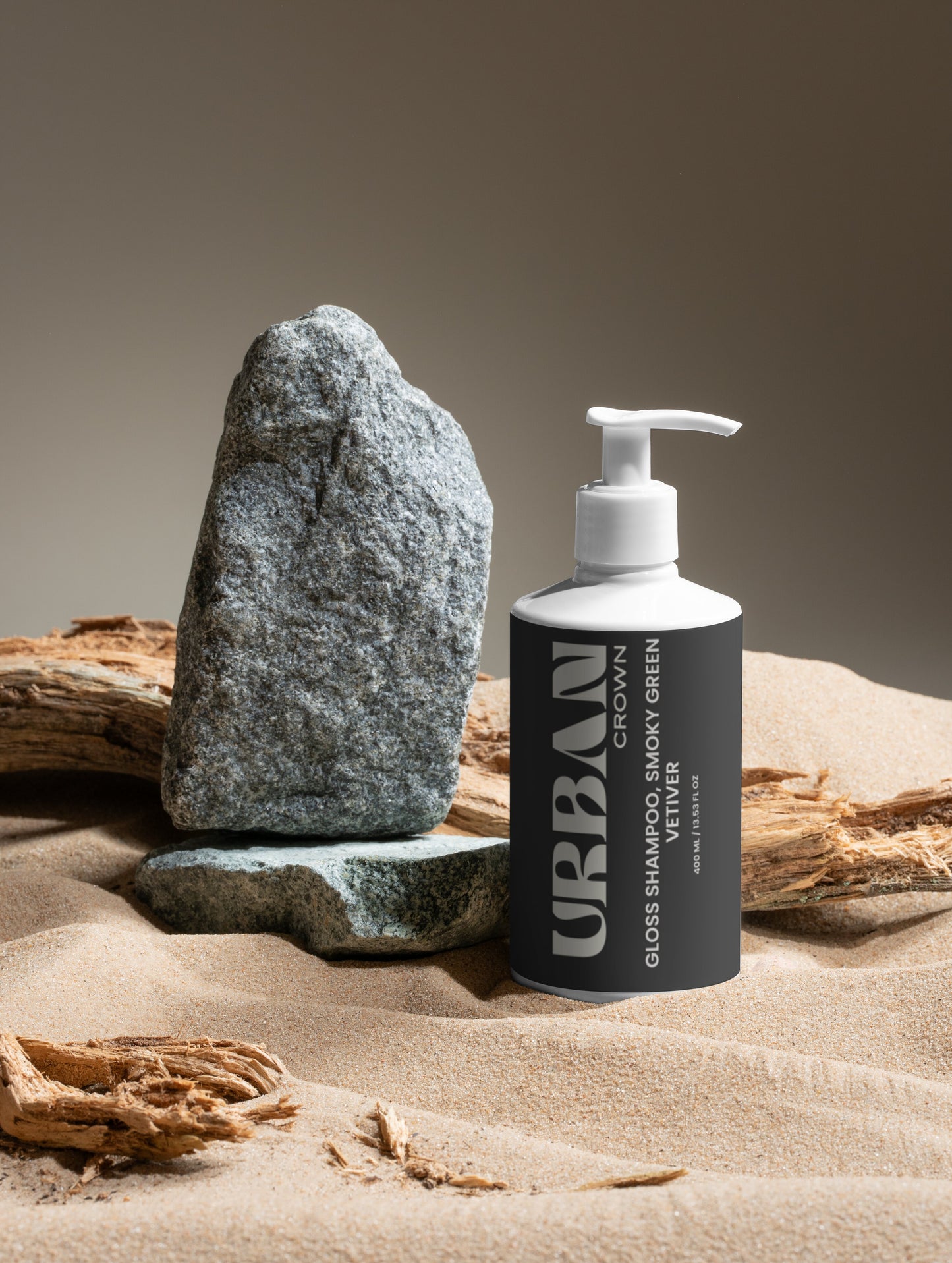 Urban Crown Gloss Shampoo, Smoky Green Vetiver