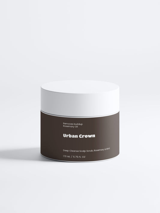 Urban crown Deep Cleanse Scalp Scrub, Rosemary & Mint