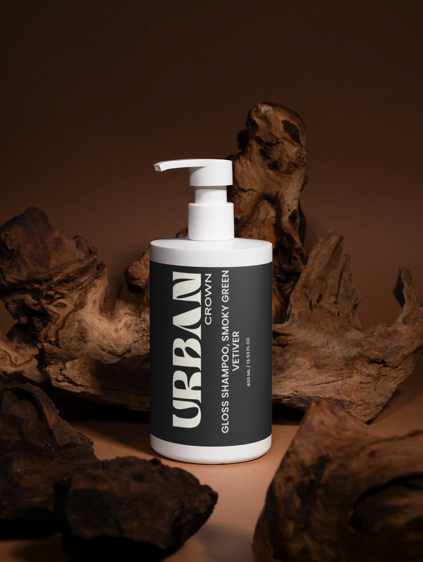 Urban Crown Gloss Shampoo, Smoky Green Vetiver